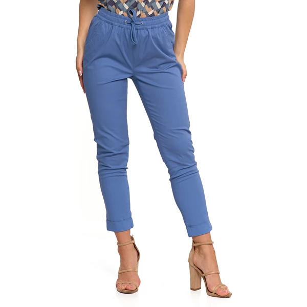 MORAJ SPODNIE DAMSKIE JOGGER W STYLU CASUAL Z BAWEŁNY OSD4500006