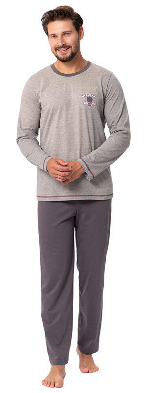 M-MAX PIŻAMA MĘSKA ETAN 1395 - KOLEKCJA HOTBERG AW 2023/24