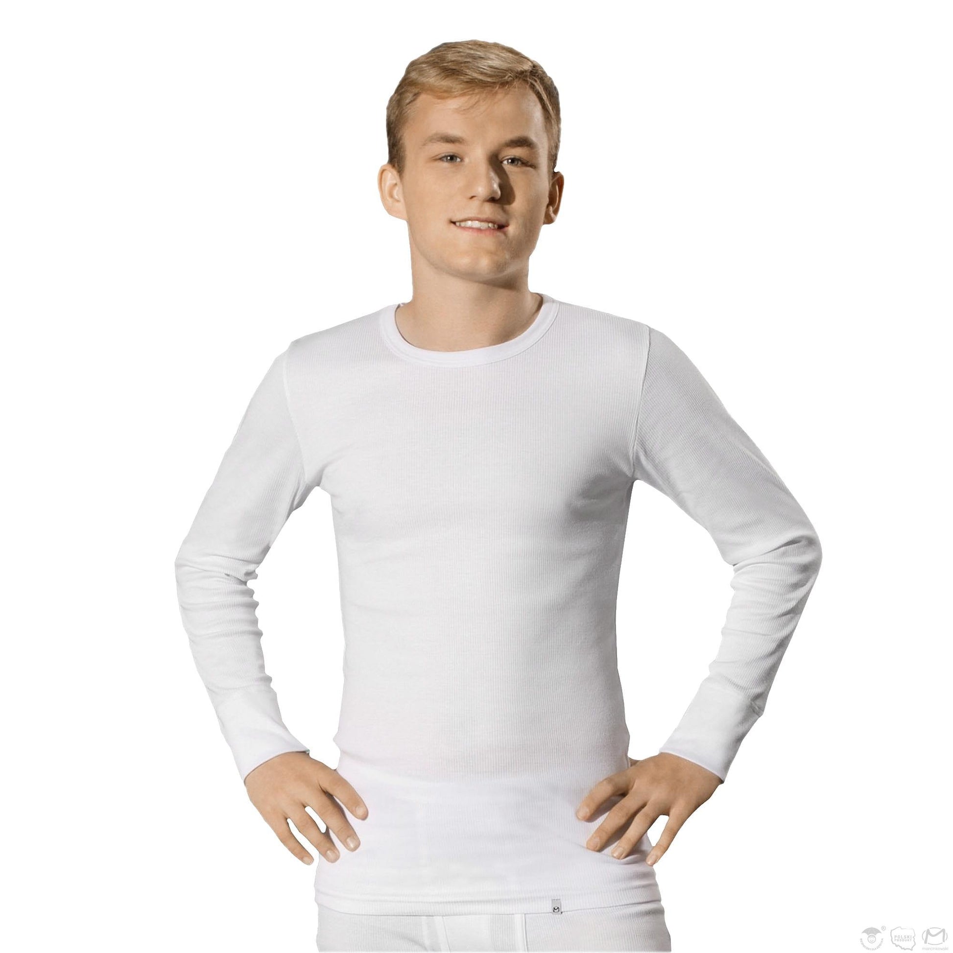 MARCINKOWSKI PODKOSZULKA DŁUGI RĘKAW MĘSKA CLASSIC PRĄŻEK S-XXL