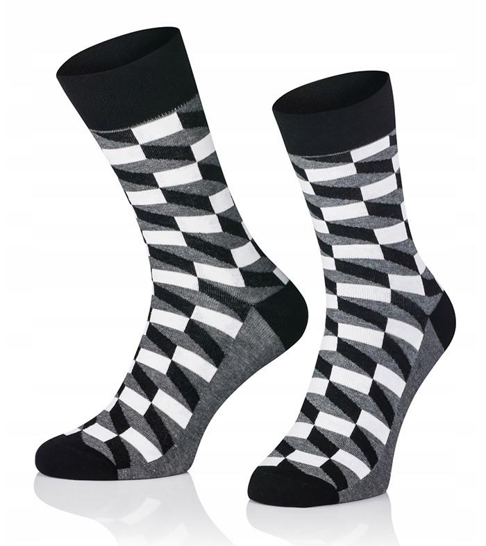 INTENSO ELEGANCKIE SKARPETY WE WZORY ART. 1917 CASUAL