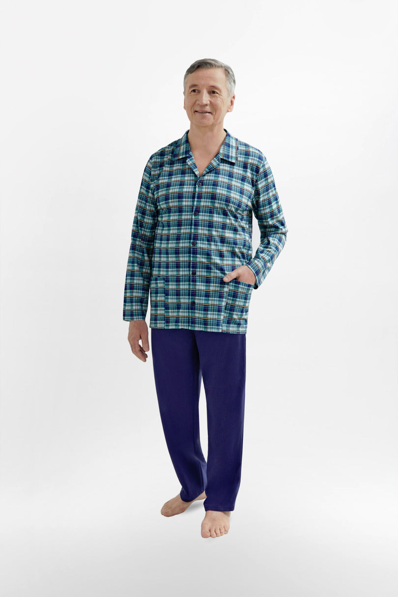 PIŻAMA ROZPINANA ANTONI II 403 BIG 3XL-4XL