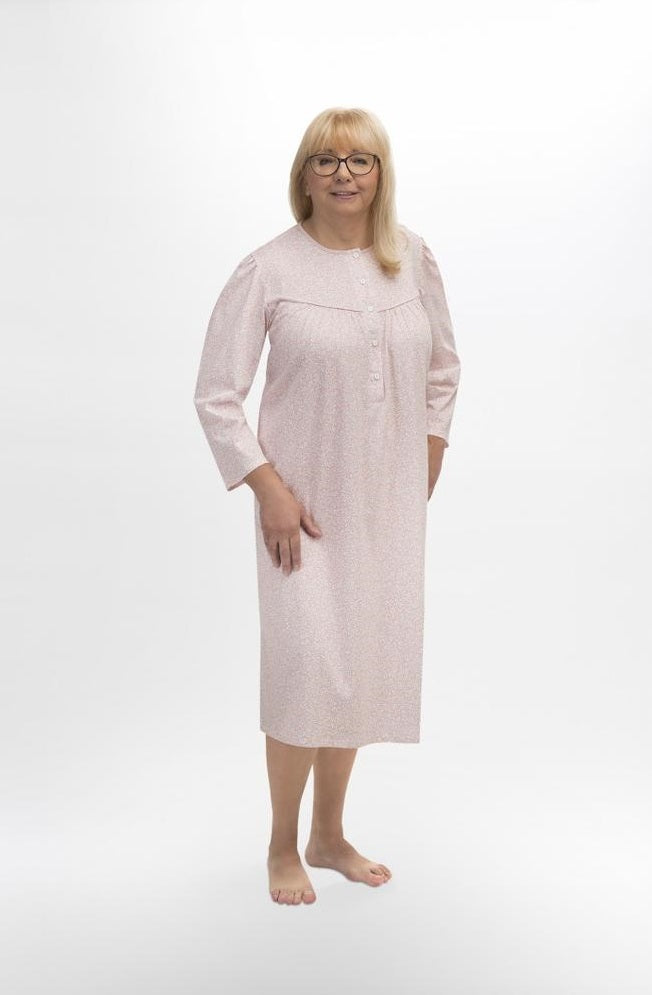 KOSZULA NOCNA DAMSKA BOGNA II 204 3XL-4XL DŁ/RĘKAW