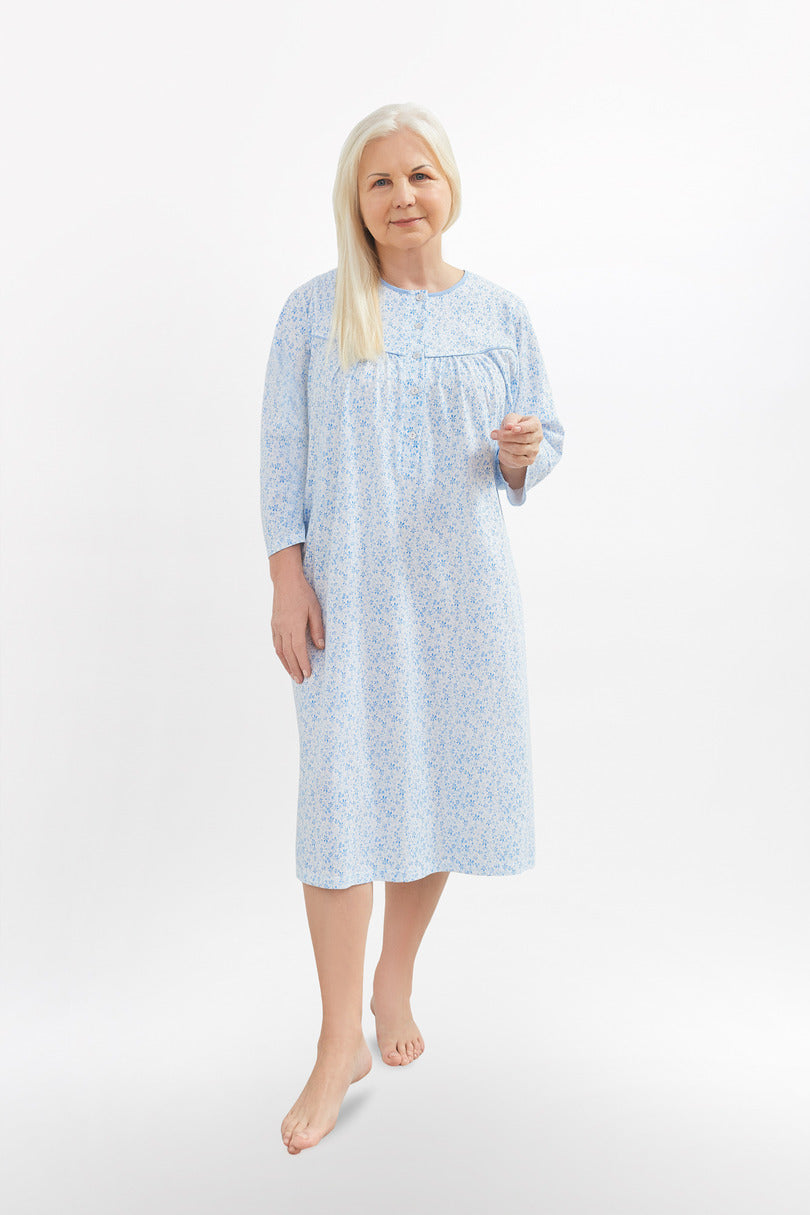 KOSZULA NOCNA DAMSKA BOGNA II 204 3XL-4XL DŁ/RĘKAW