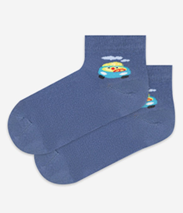 KIDDY - SKARPETKI CIENKIE KOLOR CHŁOPIĘCE 2-6 LAT - G24.N59 - 224.N59