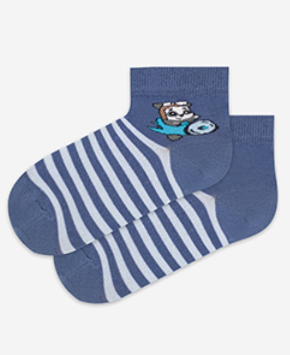 KIDDY - SKARPETKI CIENKIE KOLOR CHŁOPIĘCE 2-6 LAT - G24.N59 - 224.N59