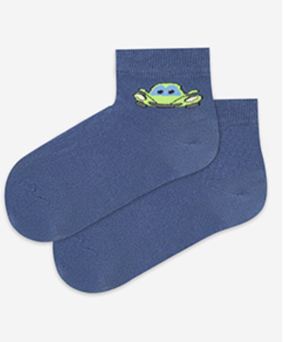 KIDDY - SKARPETKI CIENKIE KOLOR CHŁOPIĘCE 2-6 LAT - G24.N59 - 224.N59