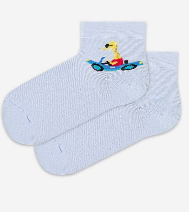 KIDDY - SKARPETKI CIENKIE KOLOR CHŁOPIĘCE 2-6 LAT - G24.N59 - 224.N59