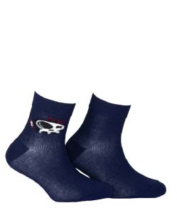 KIDDY - SKARPETKI CIENKIE KOLOR CHŁOPIĘCE 2-6 LAT - G24.N59 - 224.N59