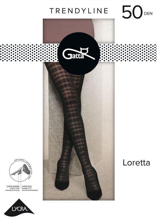 LORETTA 123, 123, 124 - RAJSTOPY DAMSKIE MIKROFIBRA 50 DEN - JZ2019