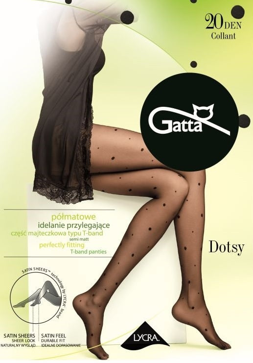 DOTSY - RAJSTOPY DAMSKIE WZORZYSTE