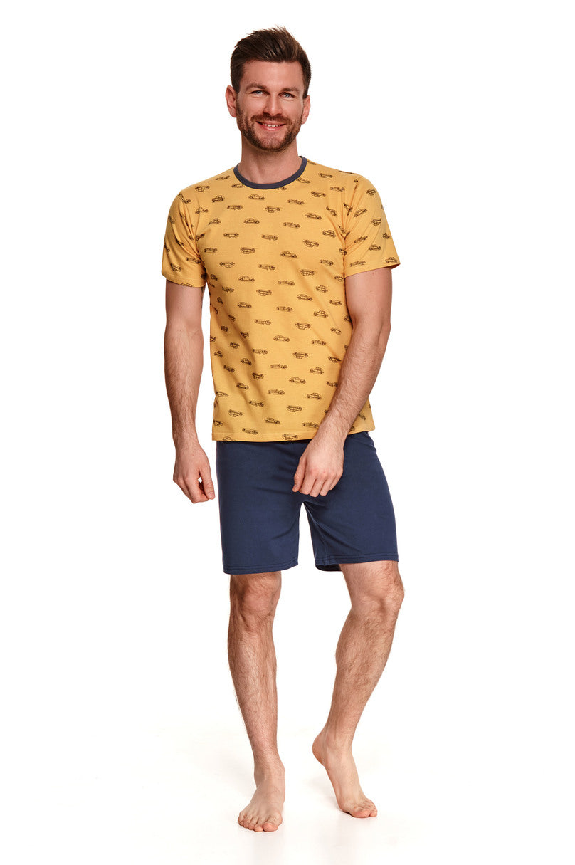 072 PIŻAMA MĘSKA MAX KRÓTKA S-2XL - SS2021