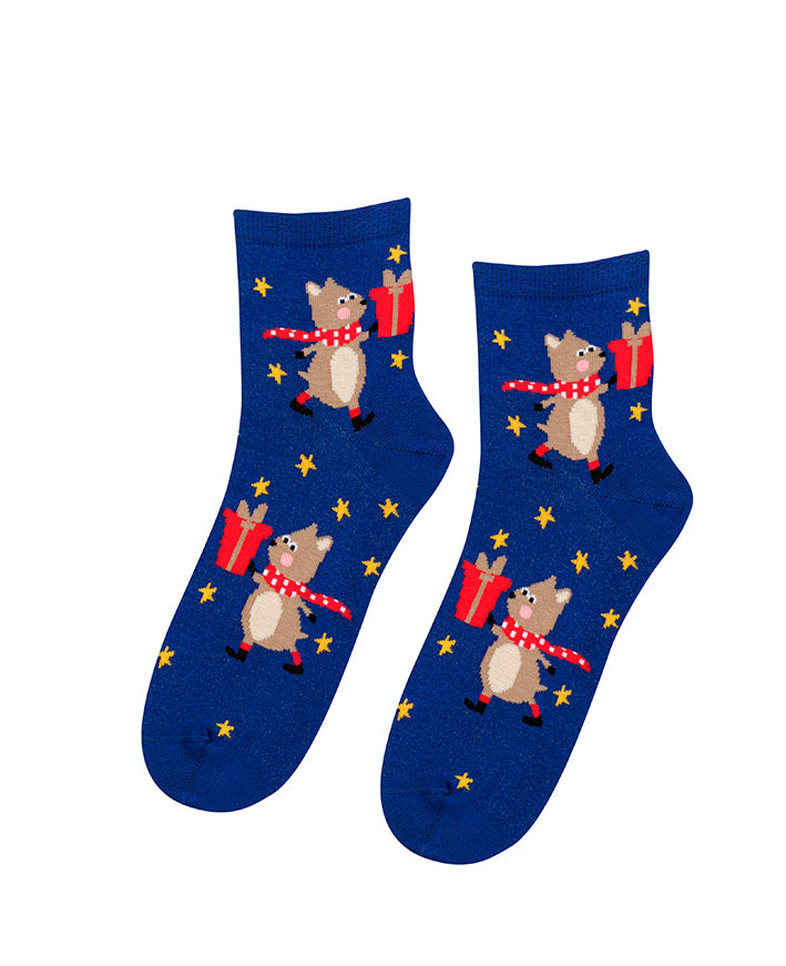 W44.155 SKARPETKI ŚWIĄTECZNE 11-15 LAT - AW2022
