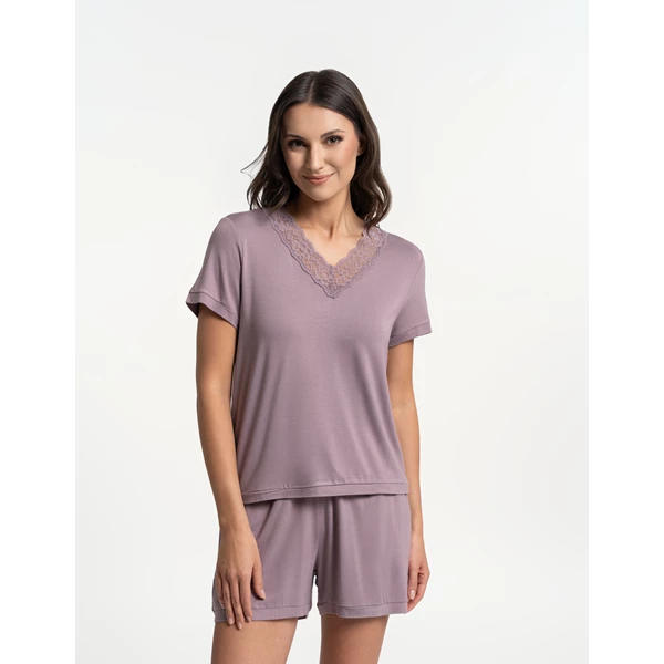 MORAJ PIŻAMA DAMSKA Z WISKOZY PLUS SIZE PDD4700-013 SS/26