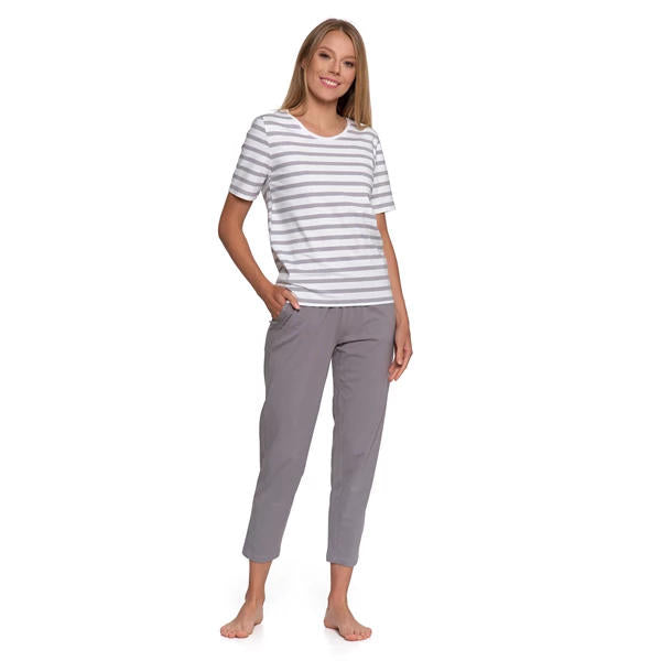 MORAJ PIŻAMA DAMSKA Z NOGAWKĄ 7/8 PDD4600-020 AW/25