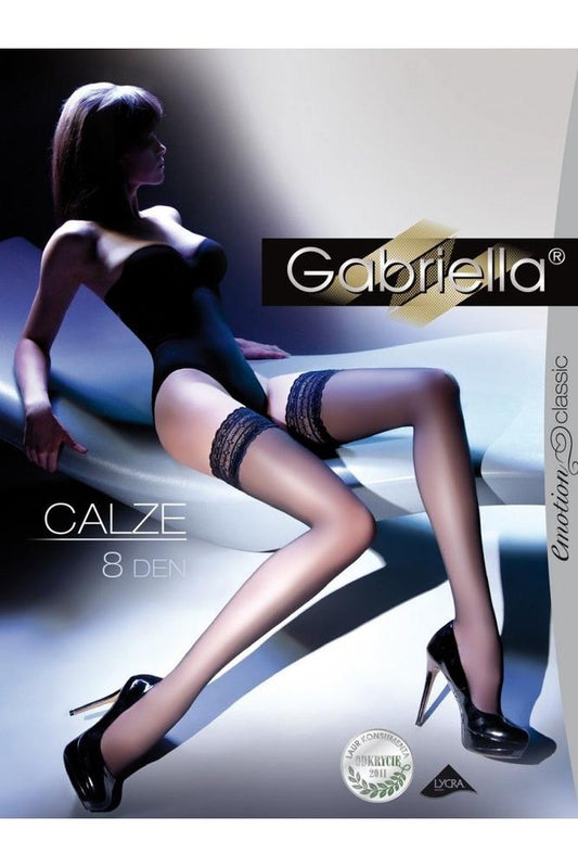 GABRIELLA POŃCZOCHY SAMONOSNE CALZE 8 DEN CODE 199