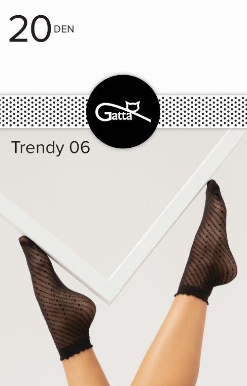 GATTA TRENDYLINE SOCKS - SKARPETKI DAMSKIE WZORZYSTE 000.96T - TRENDY 2024