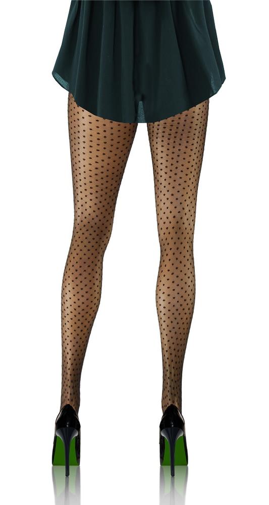 SESTO-SENSO RAJSTOPY W KROPKI FASHION F09 20 DEN