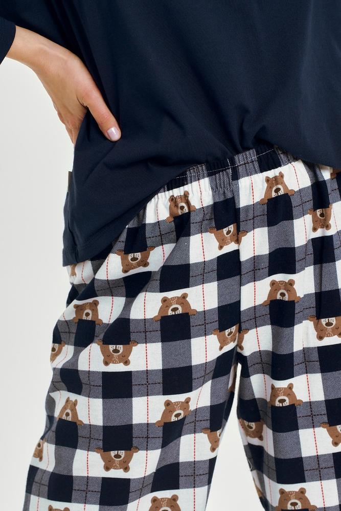TARO 3441 PIŻAMA DAMSKA DŁUGA ASTRID S-XL KOLEKCJA AW25/26