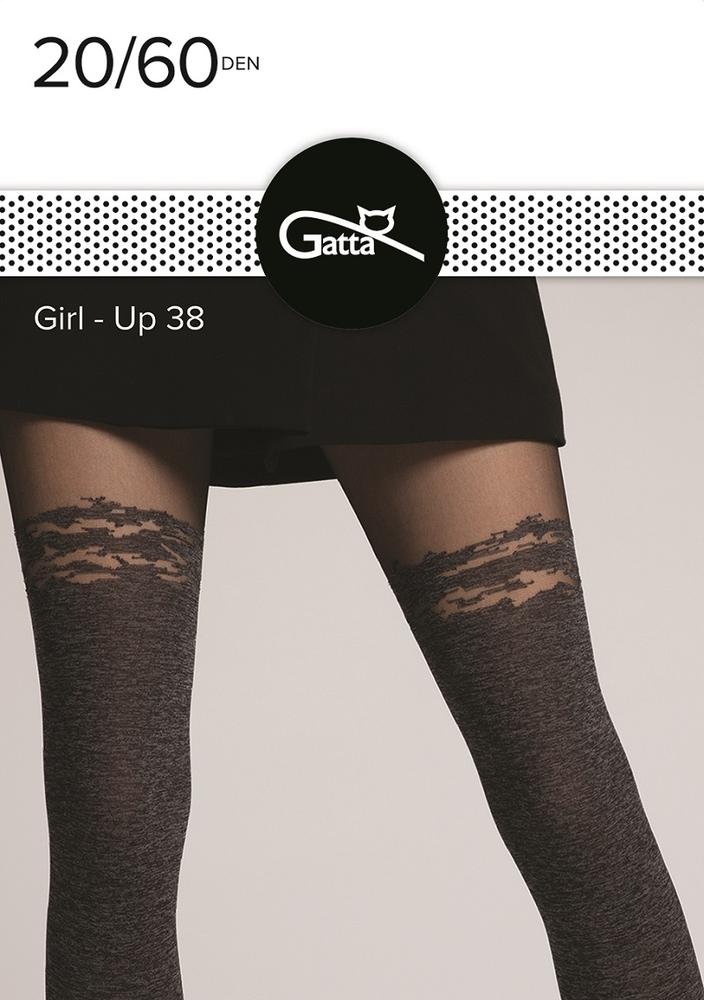 GATTA GIRL-UP - RAJSTOPY DAMSKIE WZORZYSTE 40 DEN 000.584 - AW2021