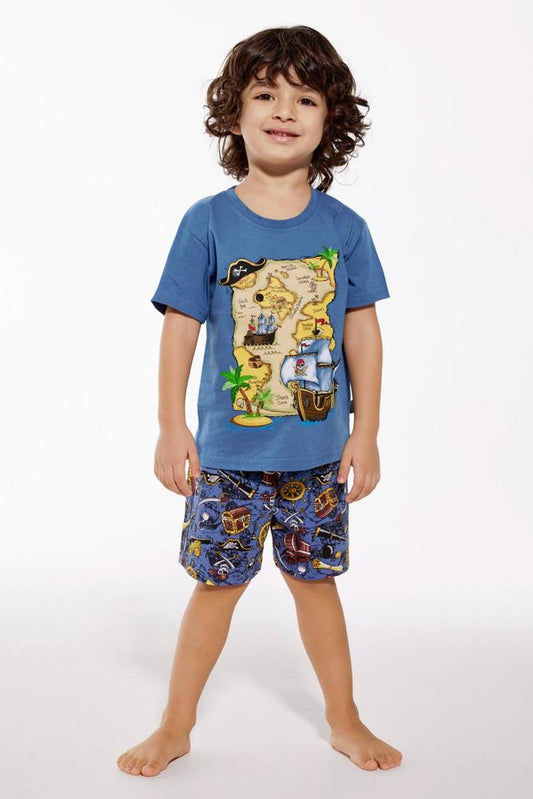 CORNETTE PIŻAMA BOY YOUNG 790/112 PIRATES K.RĘKAW