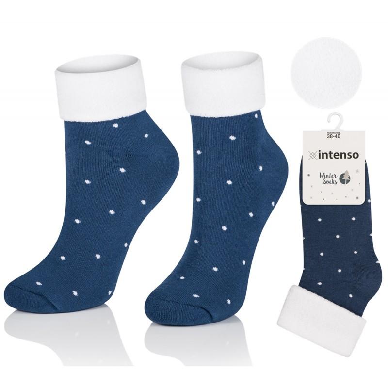 INTENSO SKARPETKI BEZUCISKOWE DAMSKIE FROTTE WINTER ART. 0457 (Stary Symbol 1320)