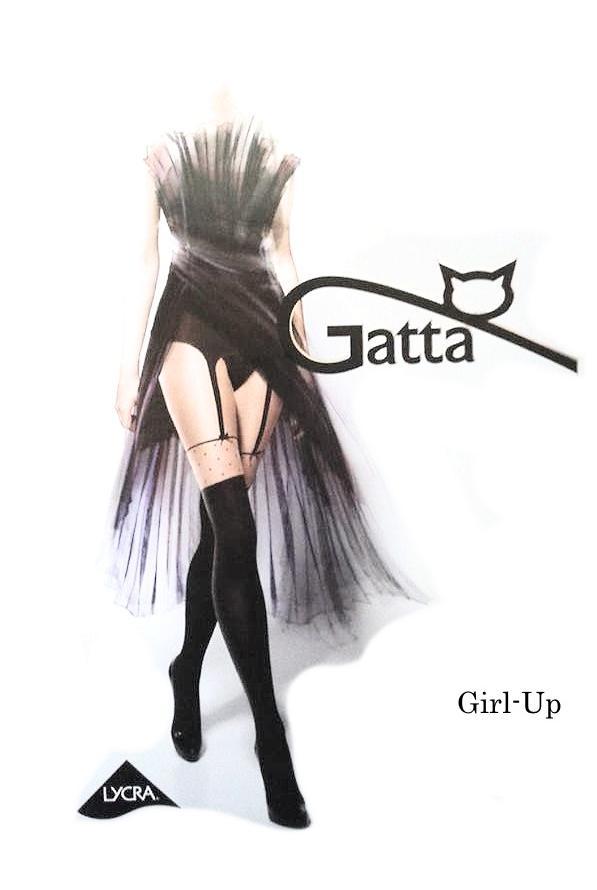 GATTA RAJSTOPY DAMSKIE WZORZYSTE, GIRL-UP
