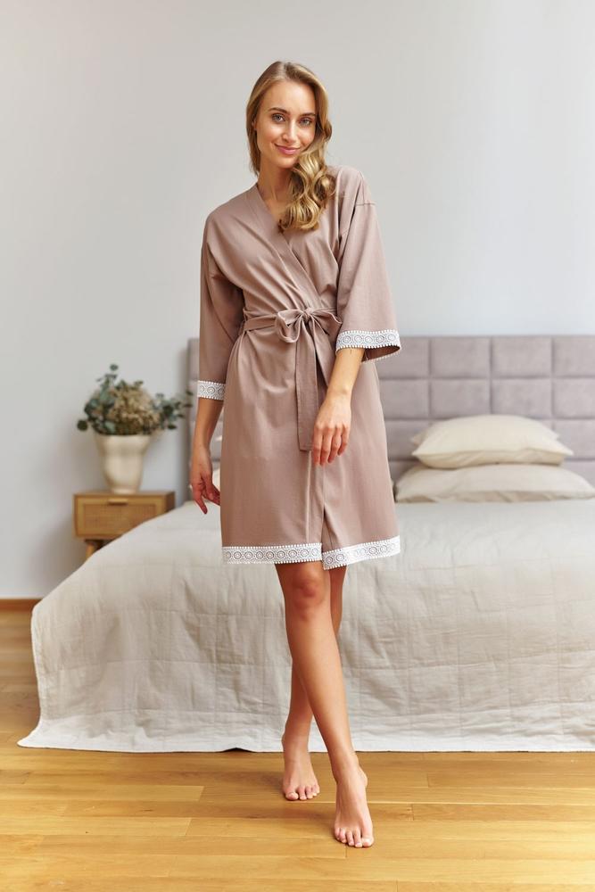 DOCTOR-NAP SZLAFROK DAMSKI SWW.7461 BEIGE WL26