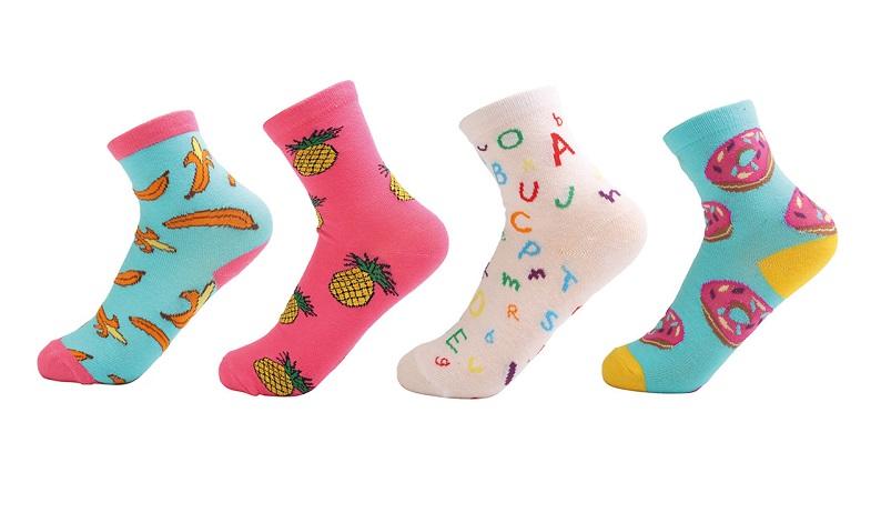 BE SNAZZY SKARPETY Z WZORAMI SK-06 GIRL