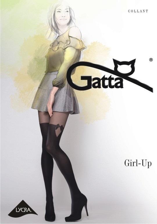 GATTA RAJSTOPY DAMSKIE WZORZYSTE, GIRL-UP