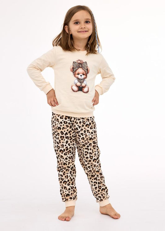 CORNETTE PIŻAMA GIRL KIDS 594/191 PANTHER DR