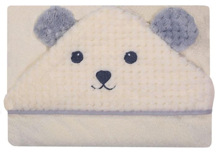 DUETBABY OKRYCIE KĄPIELOWE HAFT SOFT  MIŚ/KOT FROTTE 322