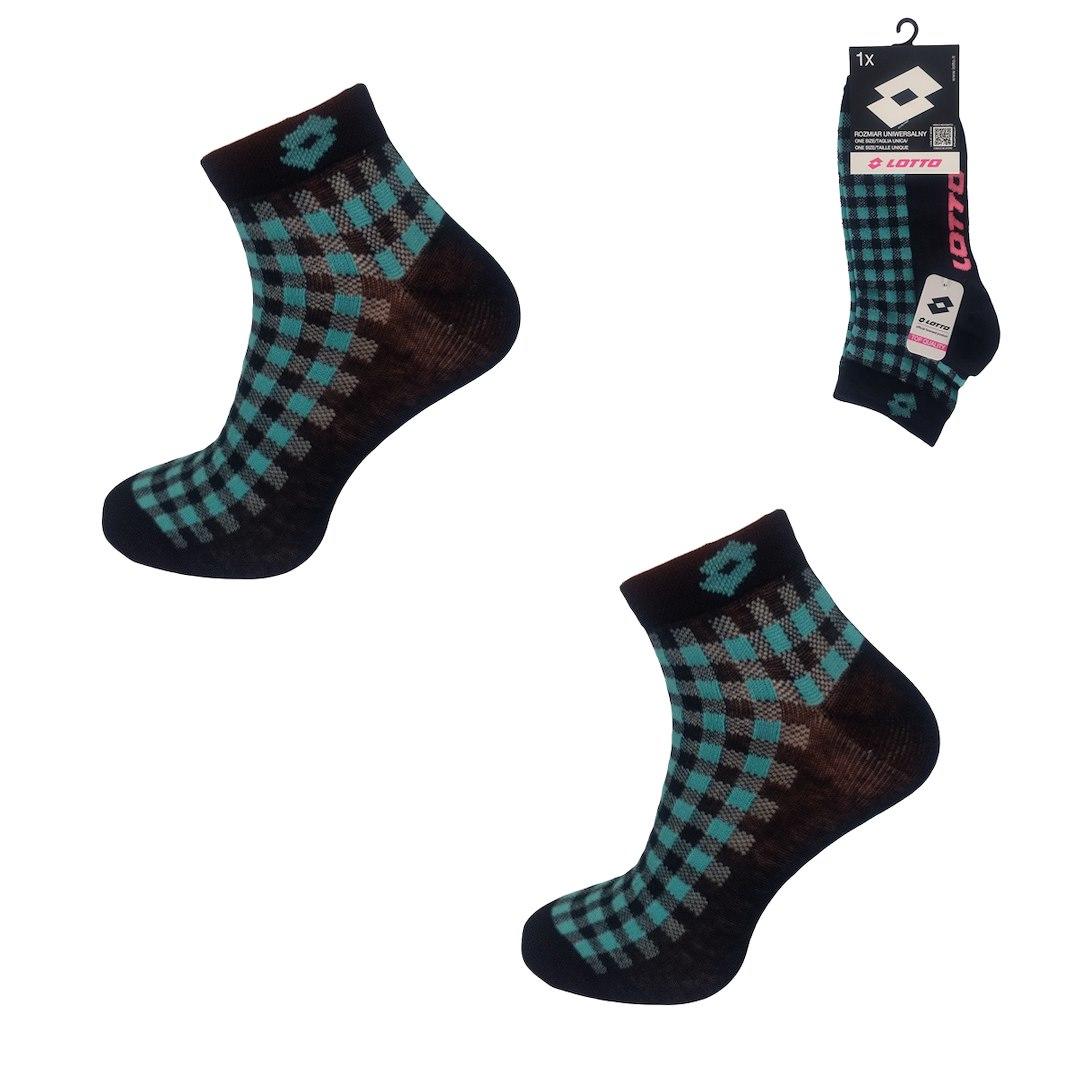 RAJ-POL SKARPETA LOTTO QUAD_12ASSRT ONESIZE BLACK 2 1-PAK 489025