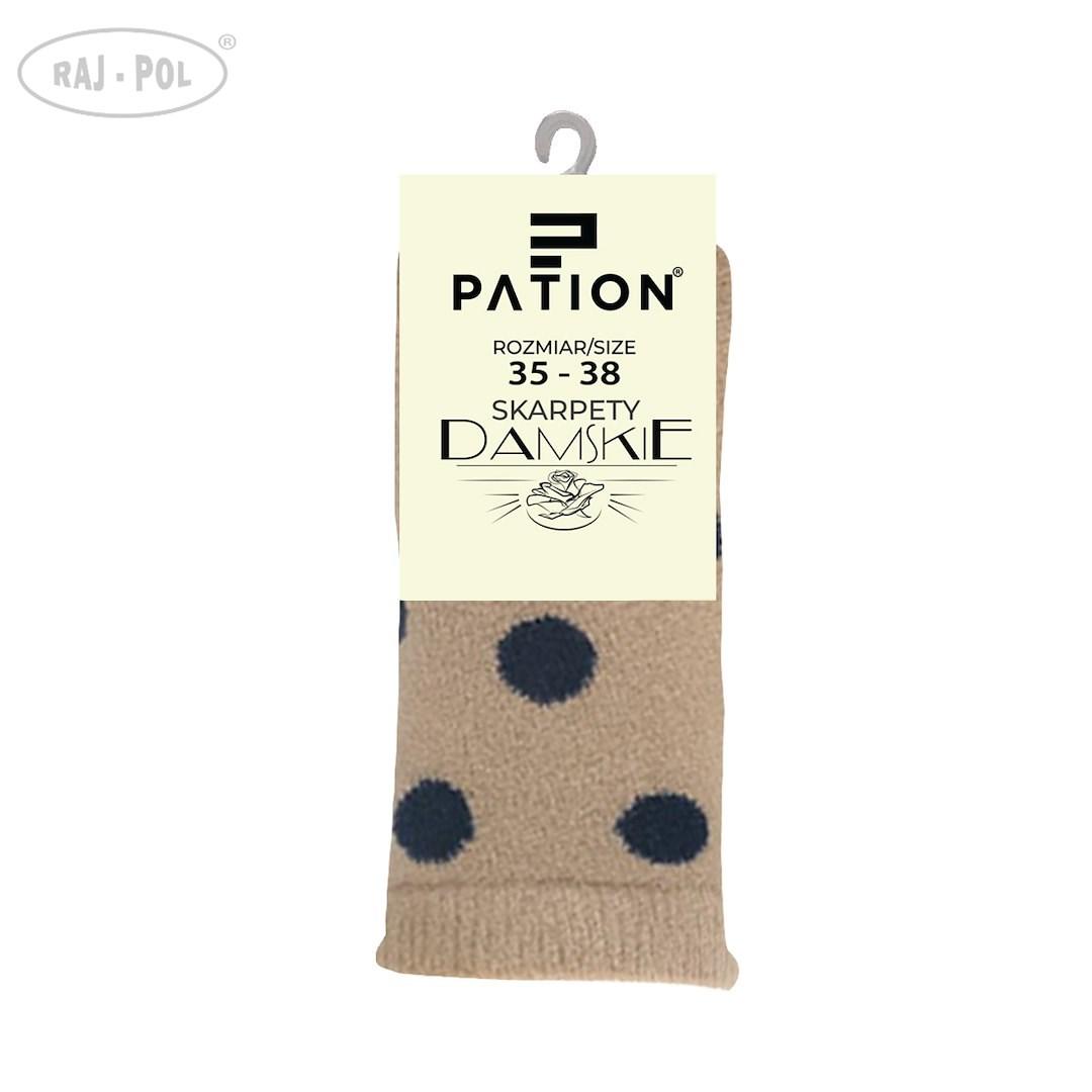 RAJ-POL SKARPETY DAMSKIE PATION D-2513Q KROPKI 754250, 754267