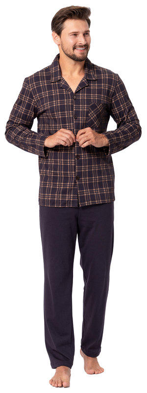 M-MAX PIŻAMA MĘSKA DONATO 1396 - KOLEKCJA HOTBERG AW 2023/24