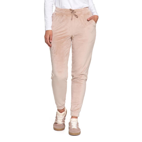 MORAJ SPODNIE DAMSKIE WELUROWE Z WYSOKIM STANEM OSD2800-011