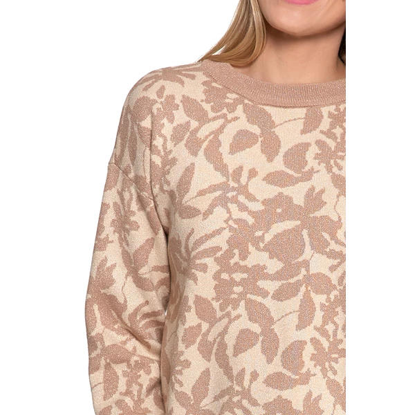 MORAJ SWETER DAMSKI DO BIODER Z DELIKATNYM POŁYSKIEM BDS4500-005