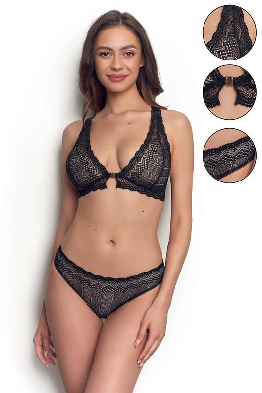 MORAJ AŻUROWA DAMSKA BRALETKA MBB2400-002