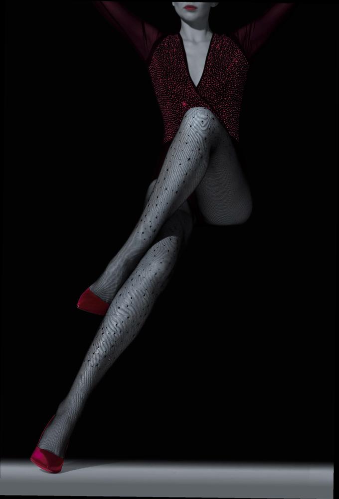 KNITTEX RAJSTOPY DAMSKIE KABARETKI 11908 SUPERSTAR