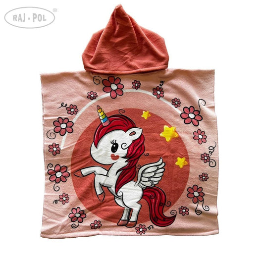 RAJ-POL RĘCZNIK KĄPIELOWY PLAŻOWY PONCHO ART.722990