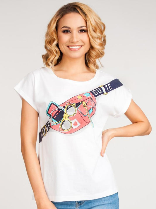 YO PKK-0100K PODKOSZULKA T-SHIRT DAMSKI LOVE CUTE - WL 2022