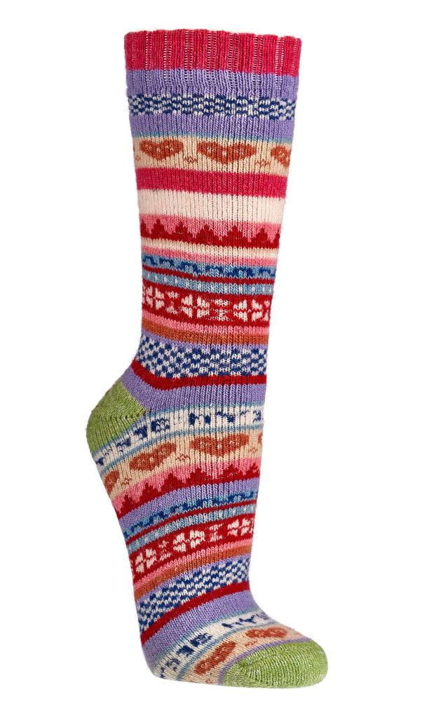 RISOCKS SKARPETKI WEŁNIANE SOCKS 4 FUN KOLOROWE CIEPŁE ART. W2199
