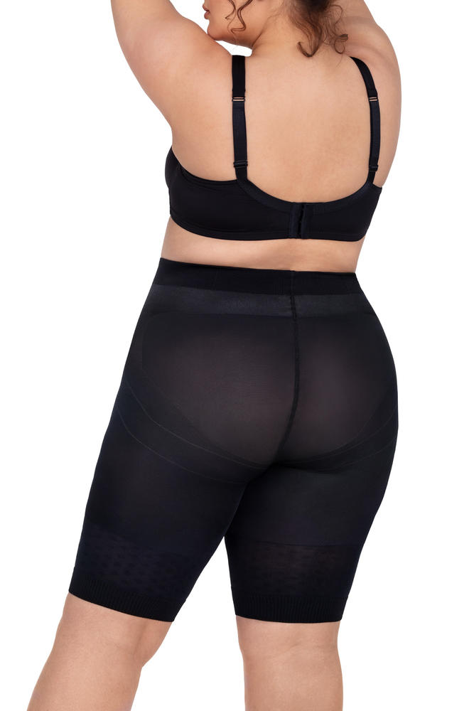 MONA QUEEN SIZE SZORTY MID-WAISTED SMOOTHWEAR