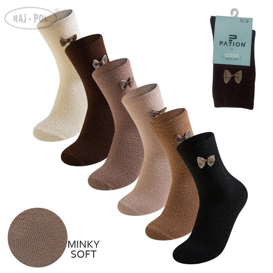 RAJ-POL SKARPETA DAMSKA MINKY SOFT W25-07 756865, 756872