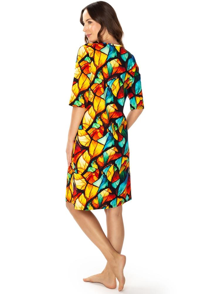 MEWA KOSZULA NOCNA VITRAGE Z RĘKAWEM 3/4