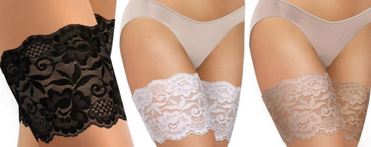 SESTO-SENSO OPASKI UDOWE THIGH BANDS - OPASKA NA UDA KORONKA