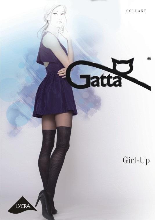 GATTA RAJSTOPY DAMSKIE WZORZYSTE, GIRL-UP