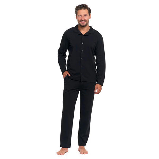 MORAJ PIŻAMA MĘSKA ZAPINANA NA GUZIKI PLUS SIZE PDM5400-003 - AW2024/25