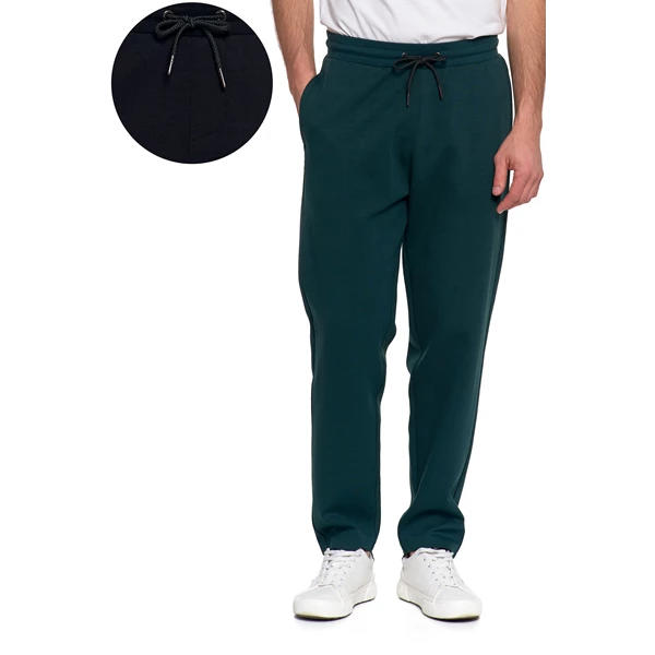 MORAJ MĘSKIE SPODNIE DRESOWE Z PROSTĄ NOGAWKĄ OSM5300-002