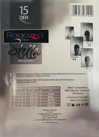 TRE STELLE RAJSTOPY DAMSKIE STELLA  15 DEN - KOLEKCJA RAGAZZA