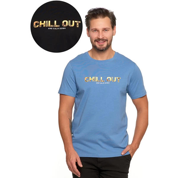 MORAJ T-SHIRT MĘSKI Z NADRUKIEM OTS1700-011